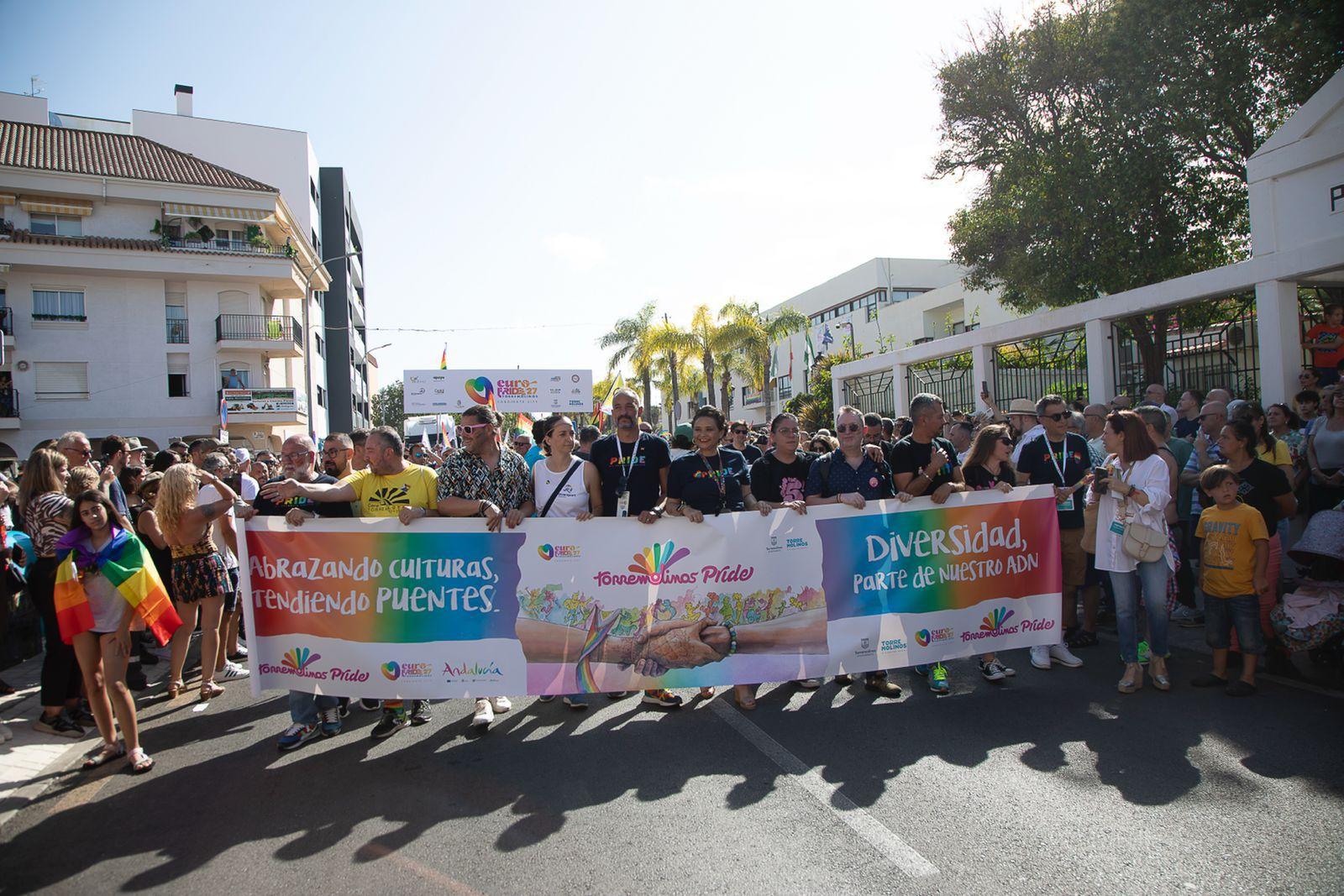 ‘Torremolinos, el litoral de la libertad’, la apuesta de la candidatura española para albergar el Europride en 2027