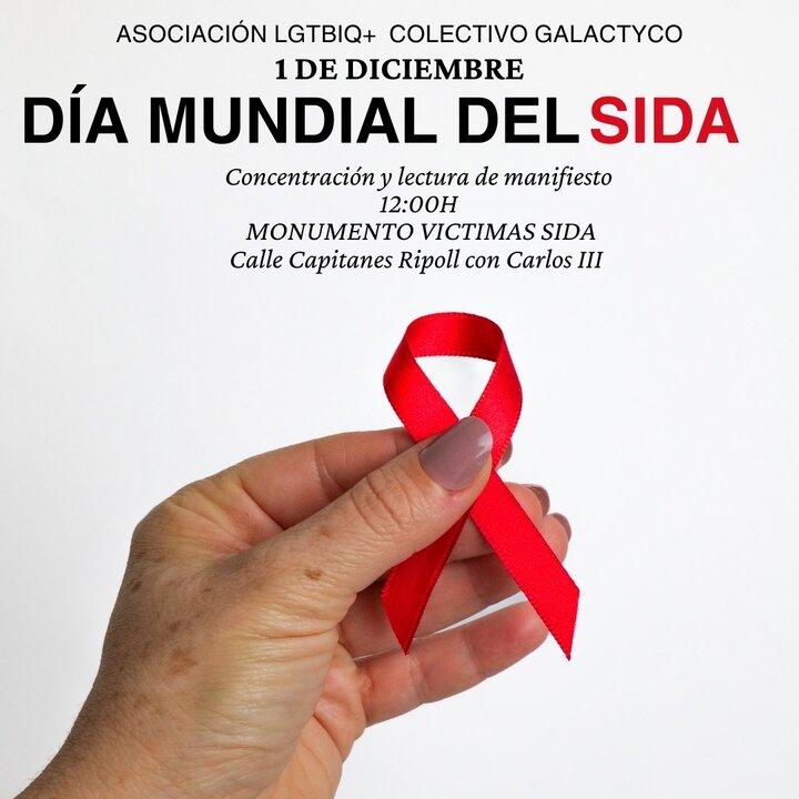 Colectivo GALACTYCO lidera homenaje en Cartagena a las víctimas del Sida este 1 de diciembre