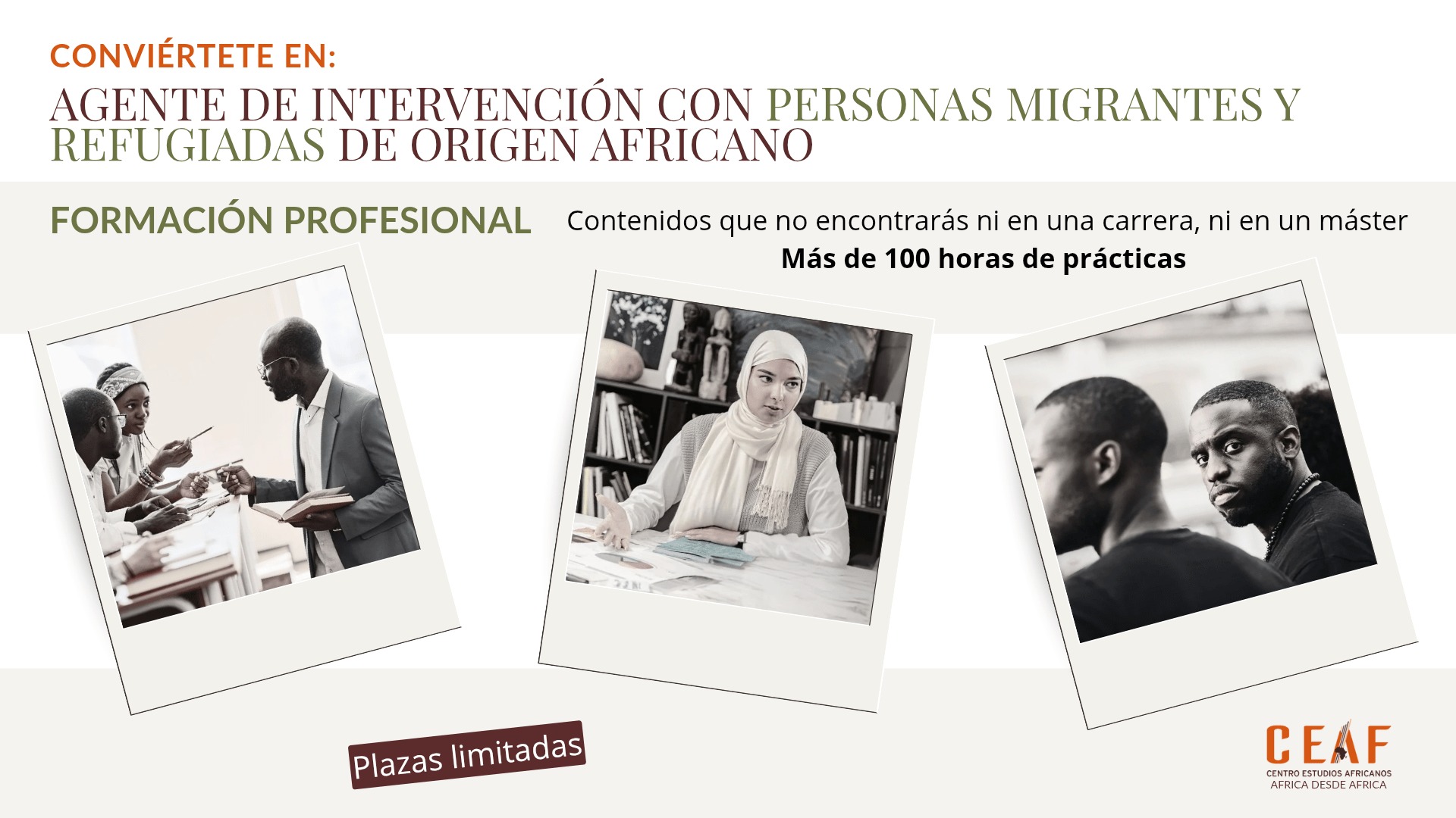 El CEAF lanza un innovador curso para formar agentes de intervención ...