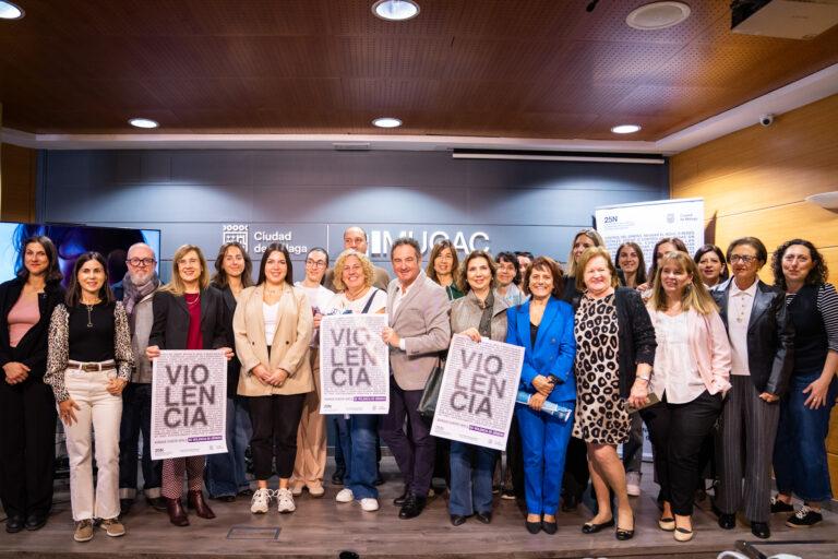 Málaga impulsa una amplia campaña y múltiples actos en conmemoración del 25N contra la violencia de género