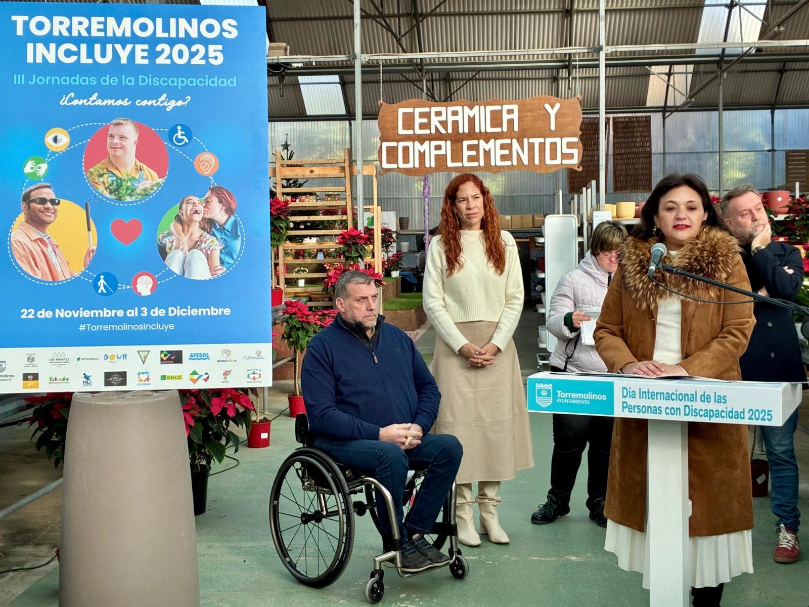 Torremolinos refuerza su compromiso con la inclusión en el Día Internacional de las Personas con Discapacidad