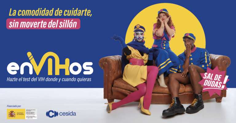 “¡Tenemos un paquete para ti!”: Hugáceo Crujiente, Abi Power y Lord Ébano llevan el autotest del VIH a casa