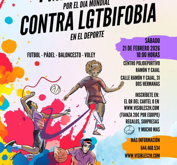 Dos Hermanas celebra su primer minitorneo contra la LGTBIfobia en el Deporte