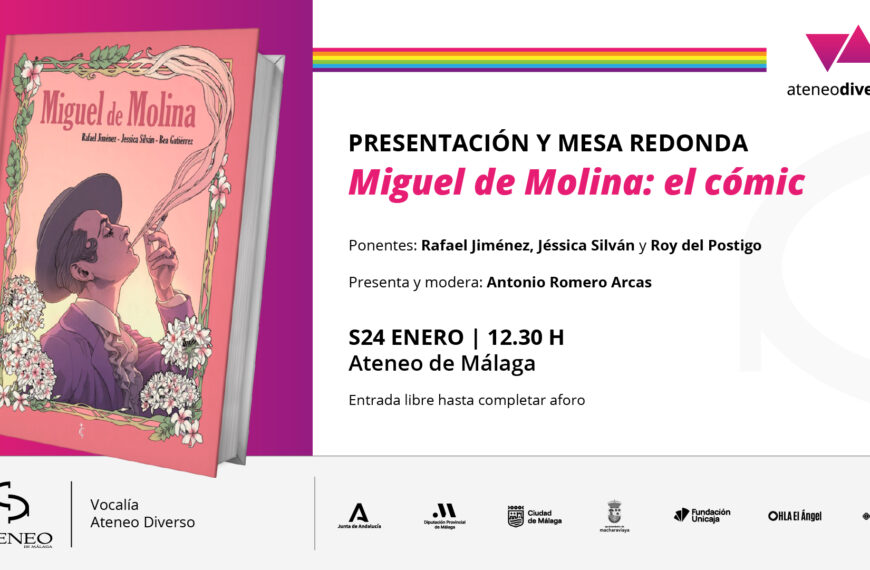 El Ateneo de Málaga acoge la presentación del cómic Miguel de Molina