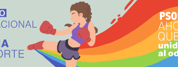 El PSOE llama a la “unidad frente al odio” en su manifiesto por el Día Internacional contra la LGTBIfobia en el Deporte