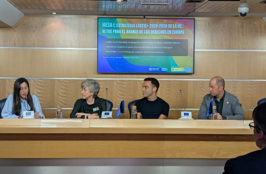 La Federación Estatal LGTBI+ pide a la Comisión Europea prohibir las pseudoterapias de conversión en toda la UE
