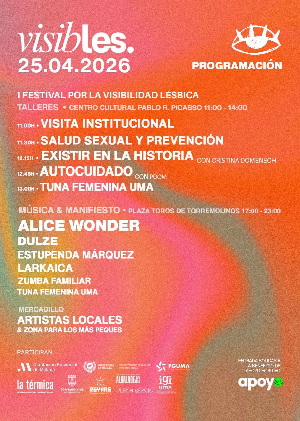 Torremolinos acoge el I VisibLES Fest para impulsar la visibilidad lésbica