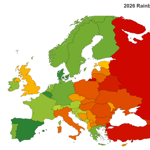 España lidera por primera vez el Rainbow Map europeo de derechos LGTBI+
