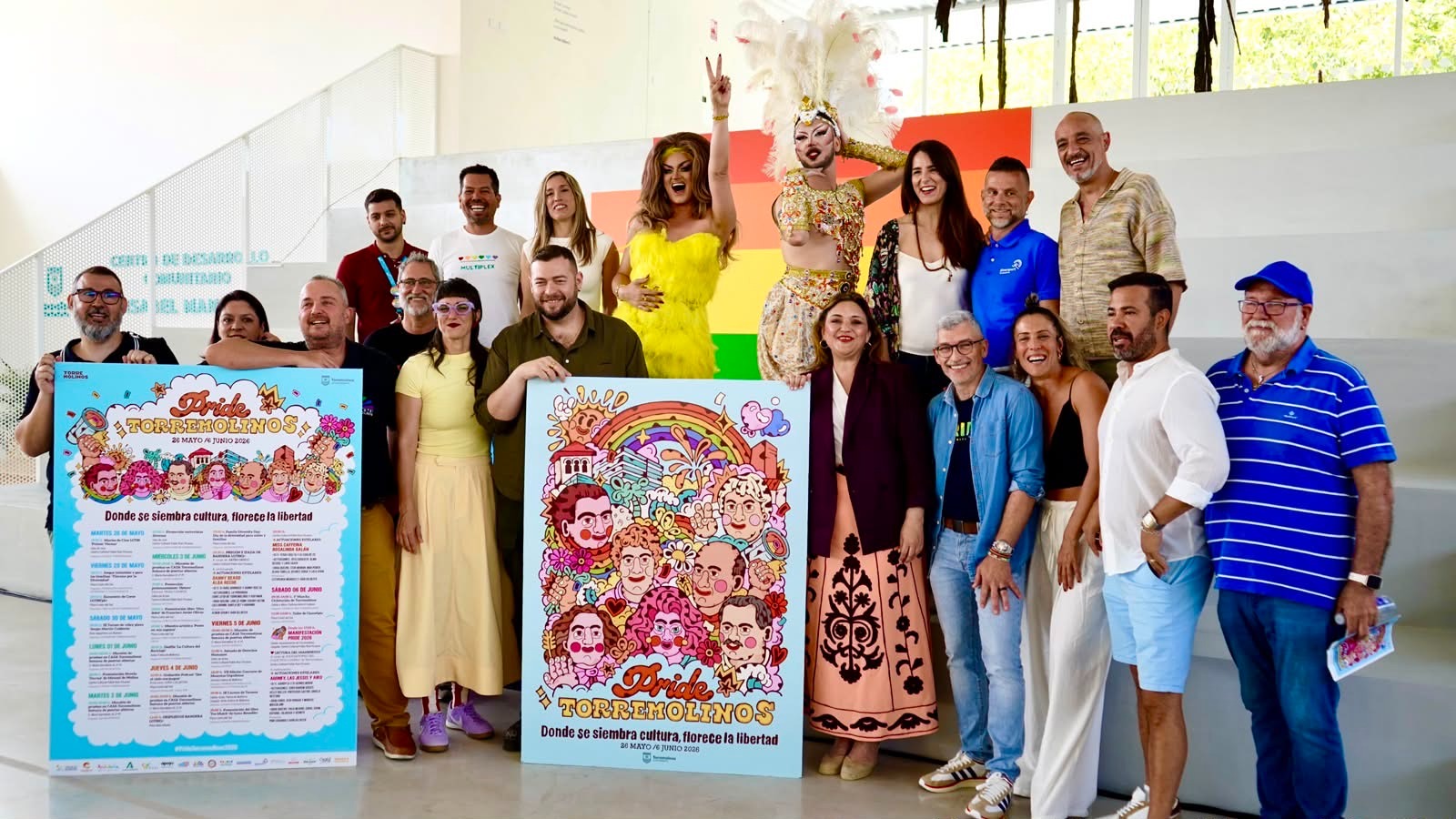 El Pride de Torremolinos reivindica la cultura como expresión de libertad
