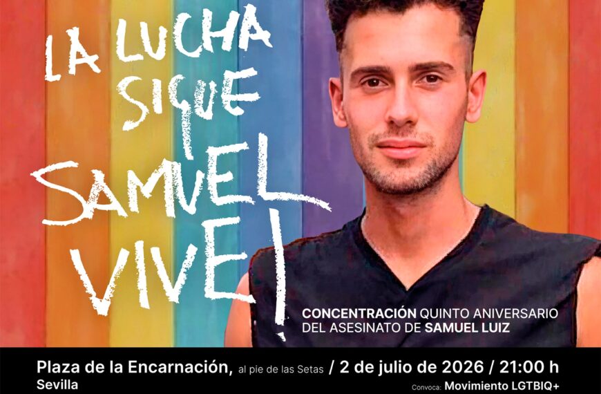 Sevilla rendirá homenaje a Samuel Luiz en el quinto aniversario de su asesinato