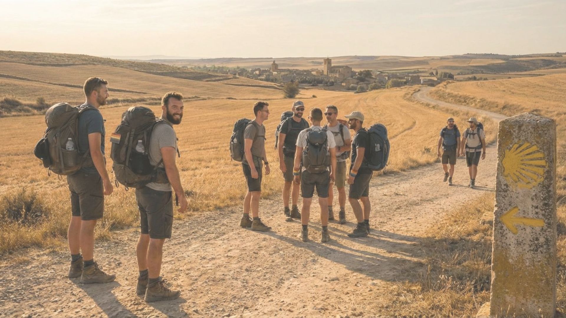 Orlander pone en marcha el primer Camino de Santiago LGTBIQ+ con 50 personas de España, México y Estados Unidos