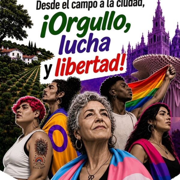 El Orgullo LGTBI Andalucía denunciará en Sevilla los discursos de odio y reivindicará derechos también para el mundo rural