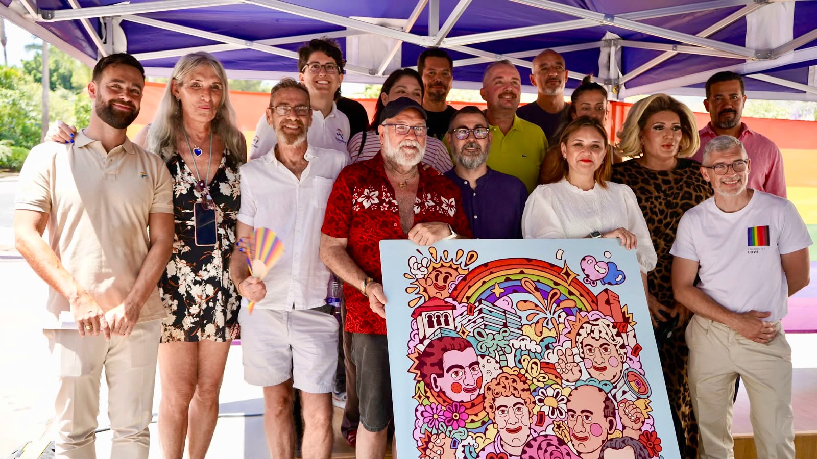 Torremolinos da comienzo a los actos centrales del Pride 2026 con el despliegue de la bandera arcoíris
