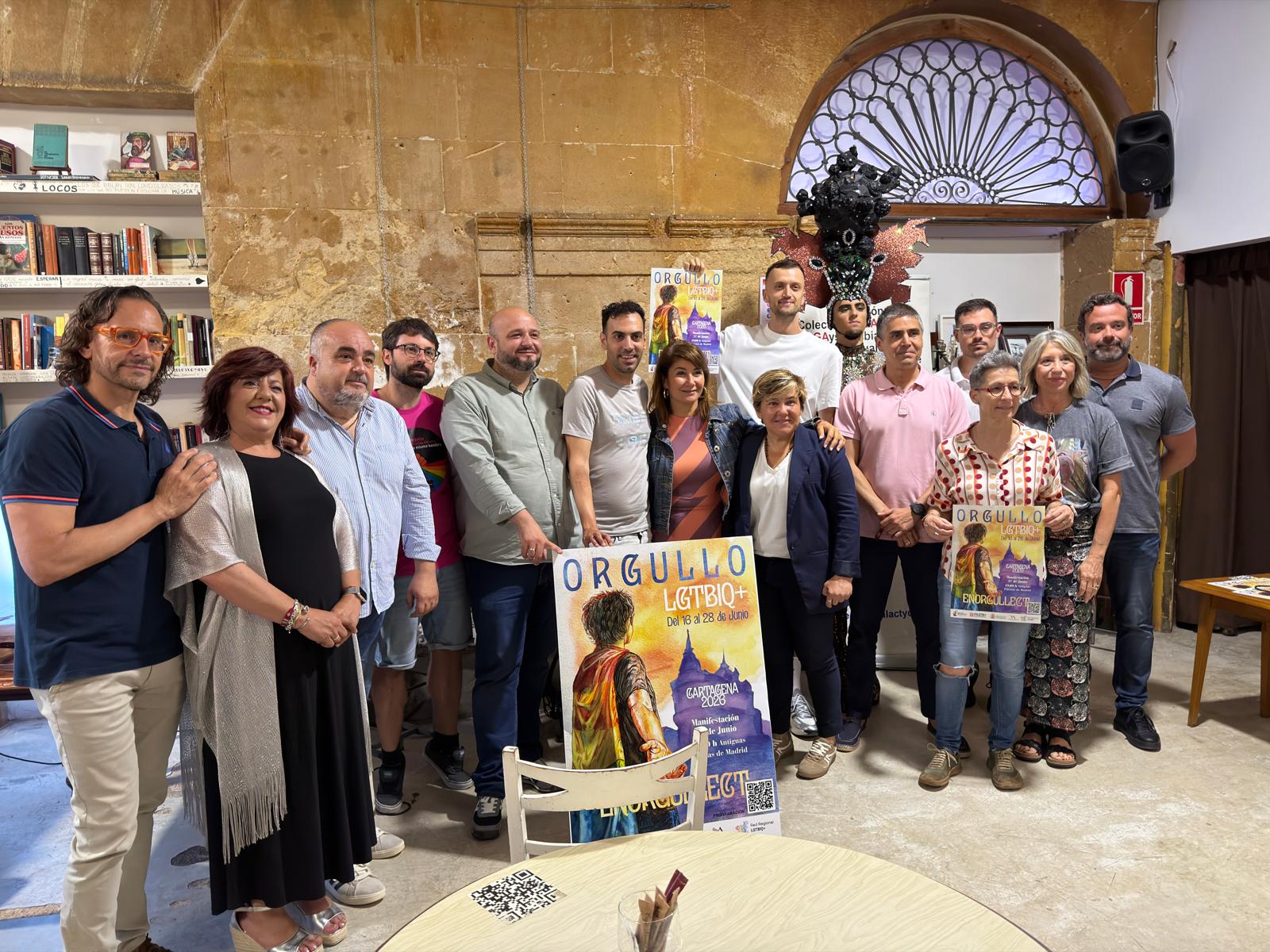 Galactyco programa 18 actividades para celebrar el Orgullo LGTBIQA+ en Cartagena del 16 al 28 de junio