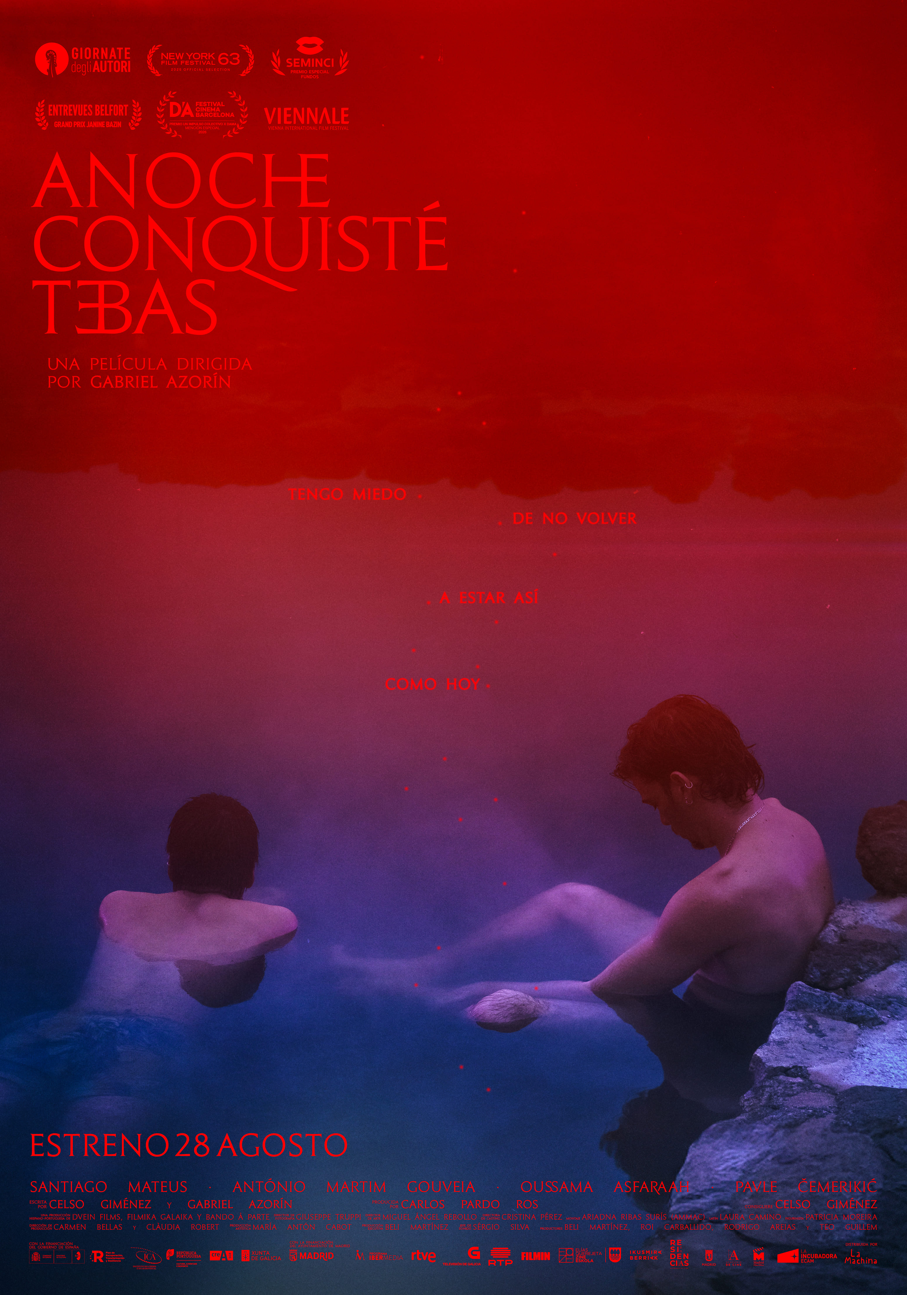 ‘Anoche conquisté Tebas’, de Gabriel Azorín, llegará a los cines el 28 de agosto