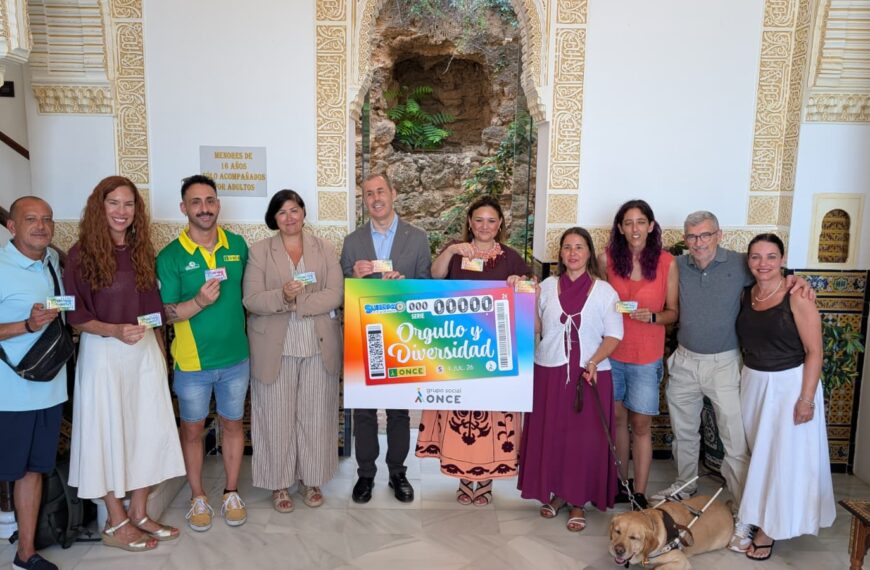 La ONCE dedica 5,5 millones de cupones al Orgullo bajo el lema ‘Orgullo y Diversidad’