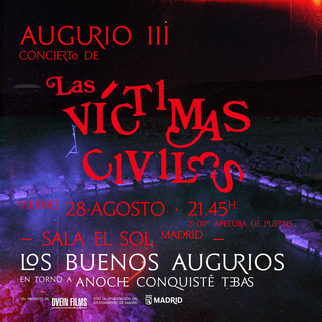 ‘Anoche conquisté Tebas’ celebra su estreno en Madrid con cine y música en directo