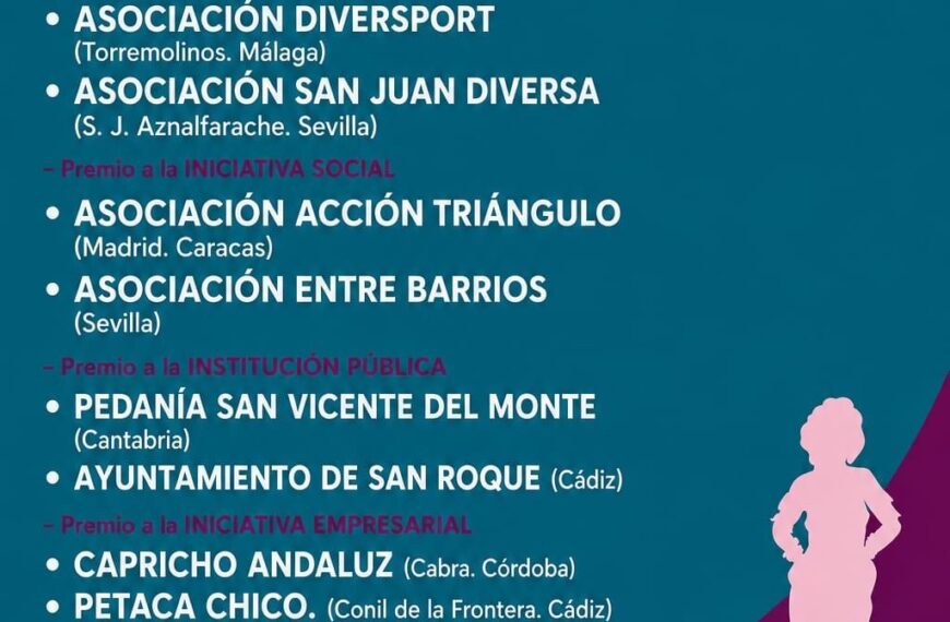 La Fundación Manolita Chen reconoce en Torremolinos el compromiso con los derechos LGTBIQ+ en sus Premios 2026