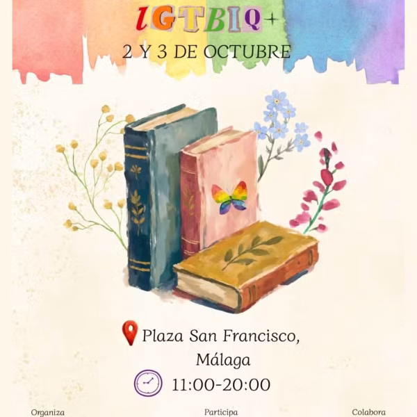 Málaga celebra la V Feria del Libro LGTBIQ+ con dos jornadas de literatura y diversidad