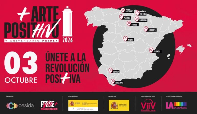 Arte Positivo lleva a diez ciudades el arte contra el estigma asociado al VIH